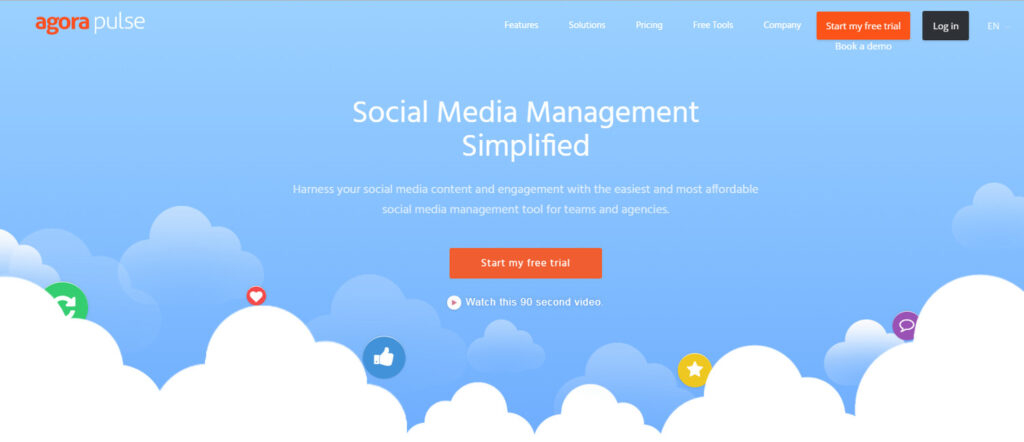 AgoraPulse banner