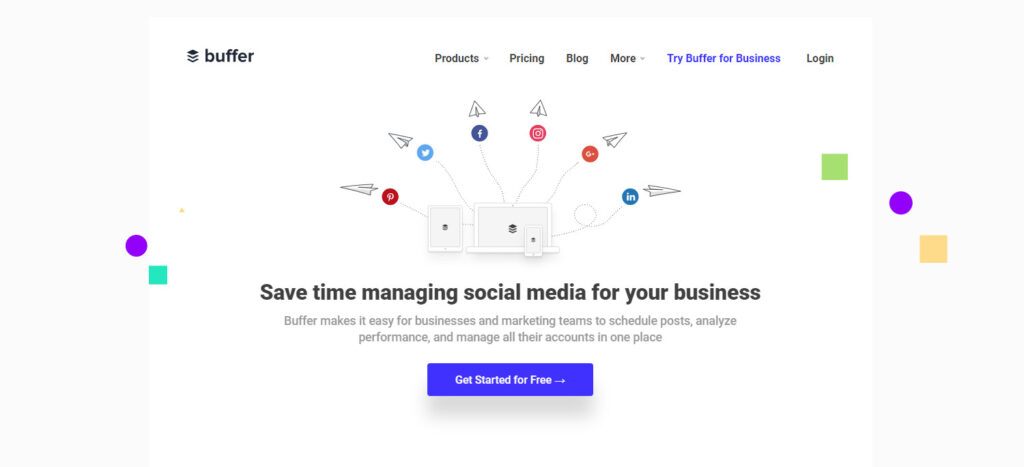 Buffer banner
