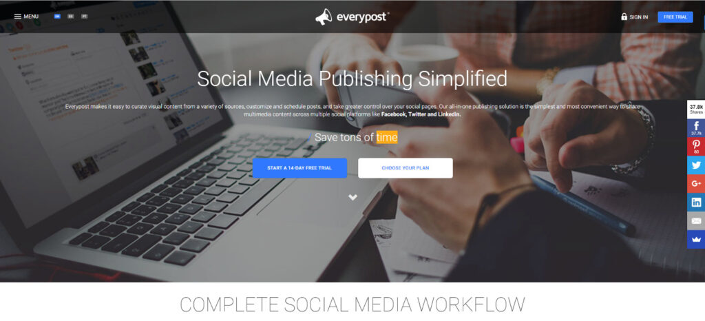 Everypost banner