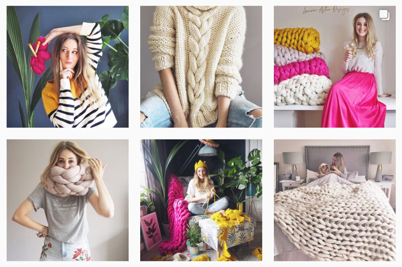 laurenastondesigns instagram page